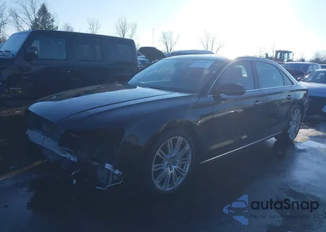 2015 Audi A8 L 3.0T z USA, uszkodzony, nr VIN WAU3GAFD3FN034354